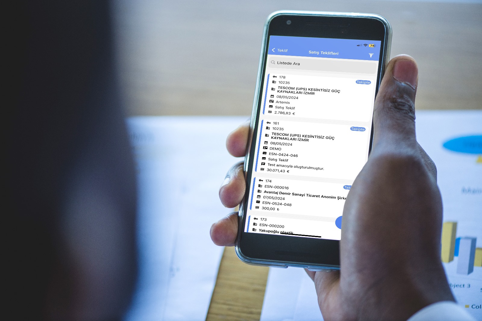 Esn Mobil Crm Programı